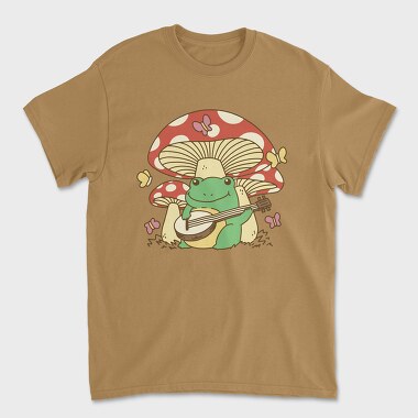 Banjo Frog, Unisex Men's T-Shirt