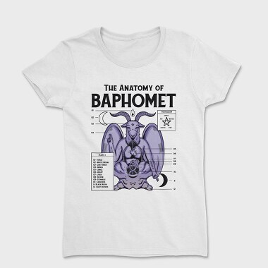 Baphomet Anatomy, Women's T-Shirt
