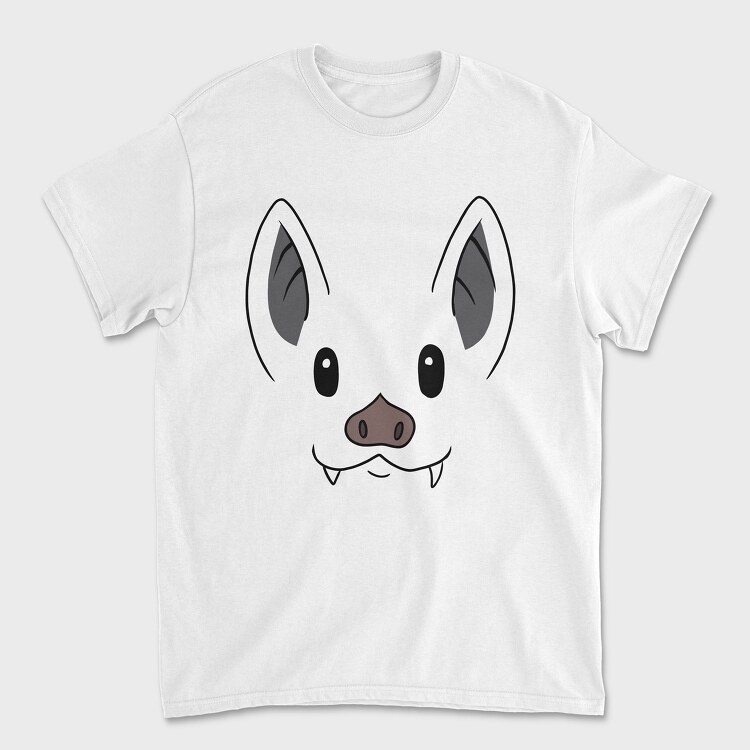 Bat Face, Unisex Men's T-Shirt