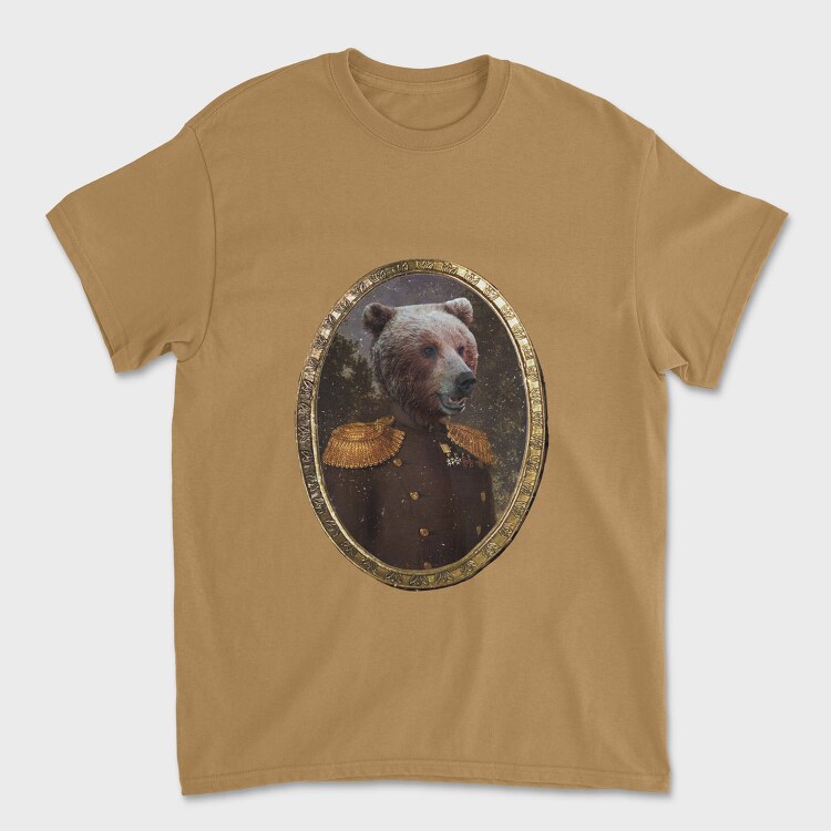 Bear Commander, Unisex Men's T-Shirt