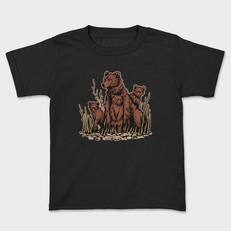 Bear Cubs, Kids' T-Shirt