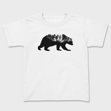 Bear Forest, Kids' T-Shirt