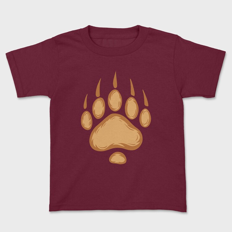 Bear Paw, Kids' T-Shirt