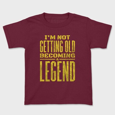 Becoming a Legend, Kids' T-Shirt
