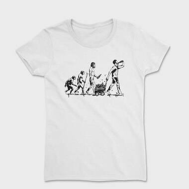 Beer Man Evolution, Women's T-Shirt