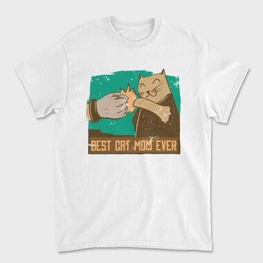 Best Cat Mom, Unisex Men's T-Shirt