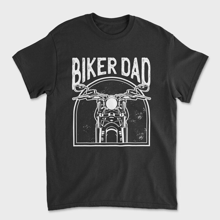 Biker Dad, Unisex Men's T-Shirt