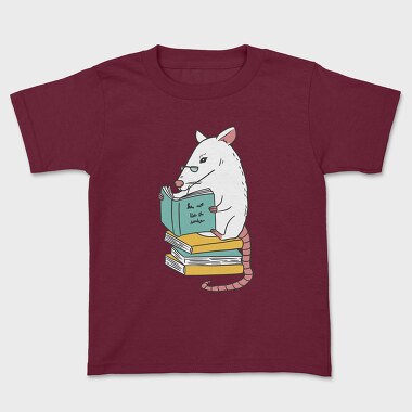 Book Rat, Kids' T-Shirt
