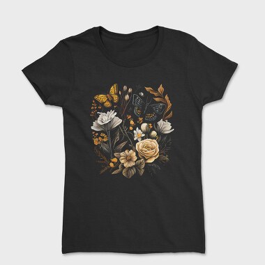 Botanical Flowers, Women's T-Shirt
