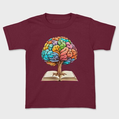 Brain Book, Kids' T-Shirt