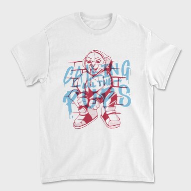 Unisex Men's T-Shirt, Calling All the Pups