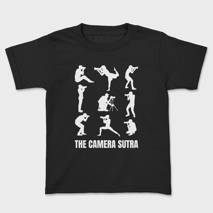 Camerasutra Funny, Kids' T-Shirt