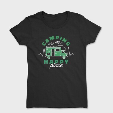 Camper Heartbeat, Women's T-Shirt