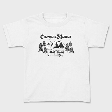 Camper Mama, Kids' T-Shirt
