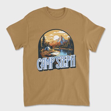 Campground, Unisex Men's T-Shirt