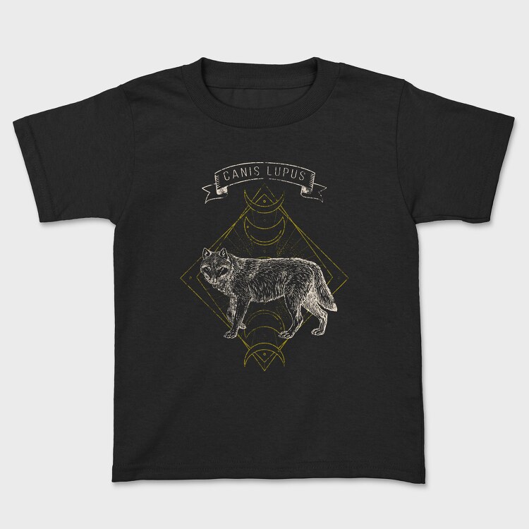 Canis Lupus, Kids' T-Shirt