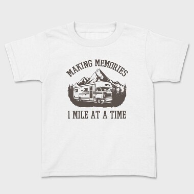 Caravan Memories, Kids' T-Shirt