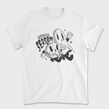 Cartoon Halloween Season, Unisex Men's T-Shirt