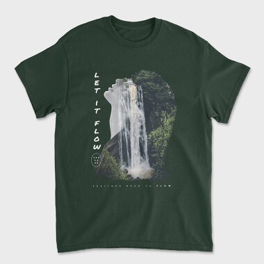 Cascade Woman, Unisex Men's T-Shirt