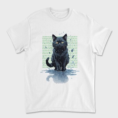 Cat in the Rain, Unisex Men's T-Shirt