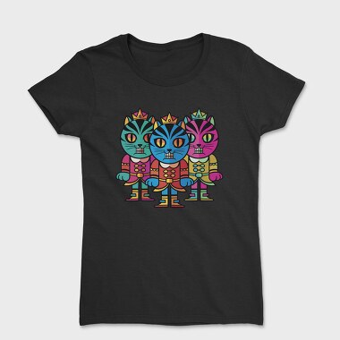 Cat Nut Cracker, Women's T-Shirt