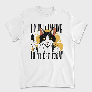 Cat Talk, Unisex Men's T-Shirt