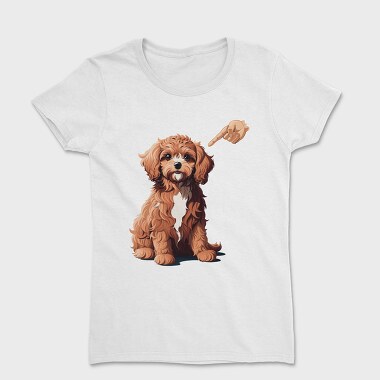 Cavapoo Finger, Women's T-Shirt