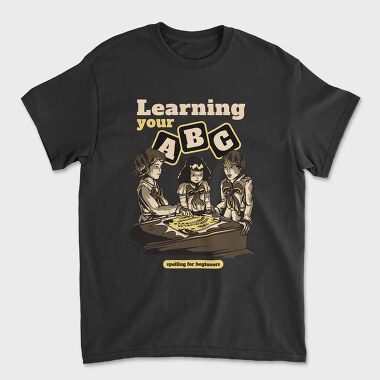 Children Playing Ouija, Unisex Men's T-Shirt