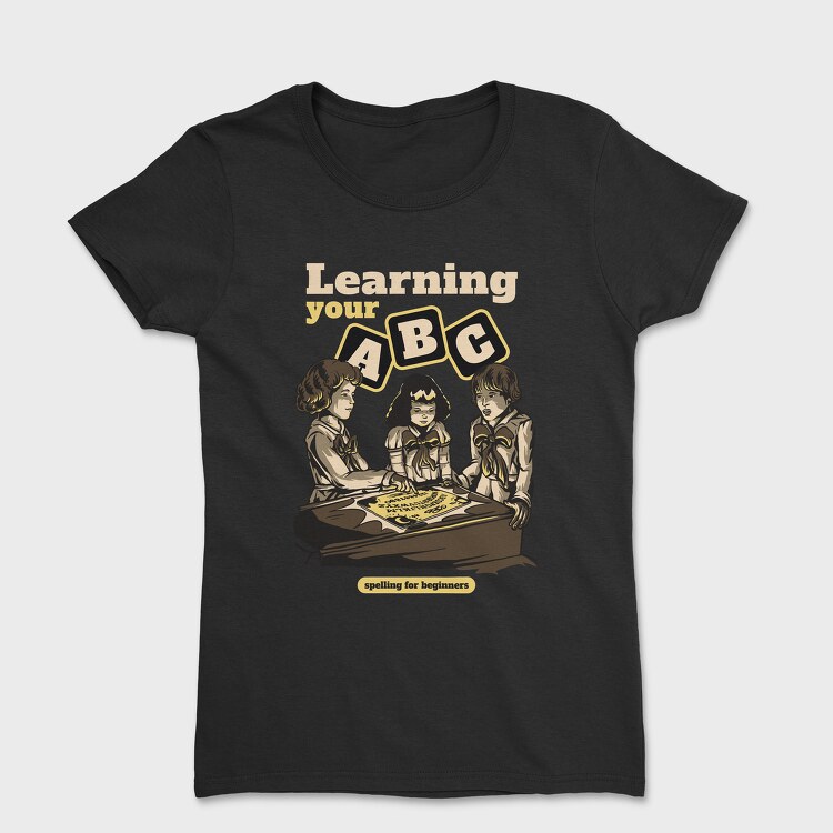 Children Playing Ouija, Women's T-Shirt