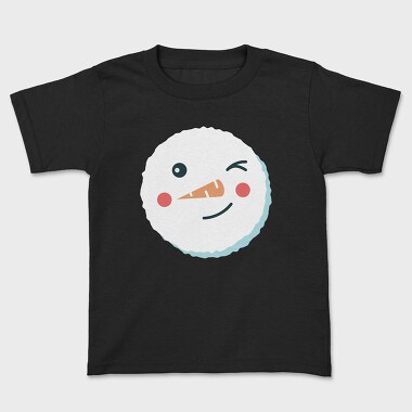 Christmas Snowman Faces 6, Kids' T-Shirt