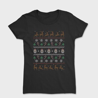Christmas Ugly Sweater, Women's T-Shirt