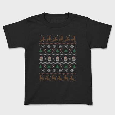Christmas Ugly Sweater, Kids' T-Shirt