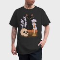 Coffee and Dogs, Unisex Men's T-Shirt