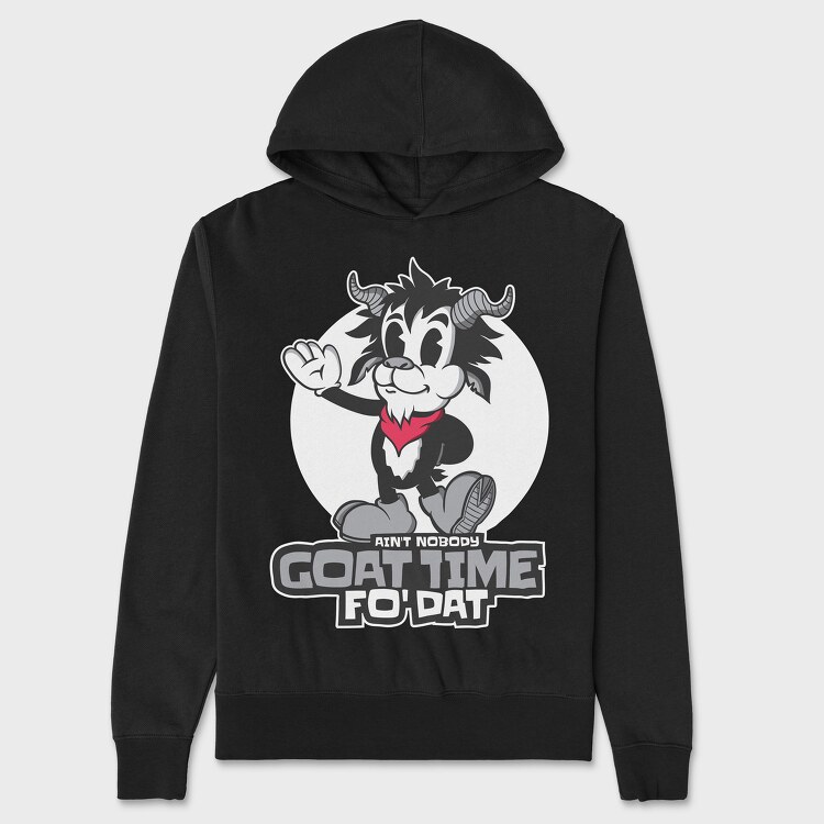 Cartoon Goat, Unisex Men's Hoodie