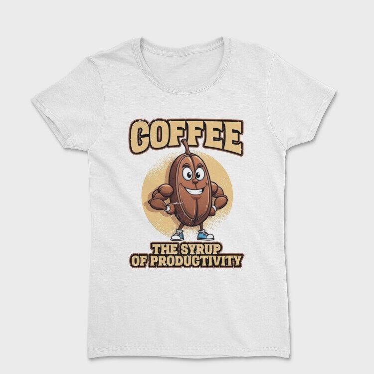 Coffee the Syrup of Productivity, Дамска Тениска