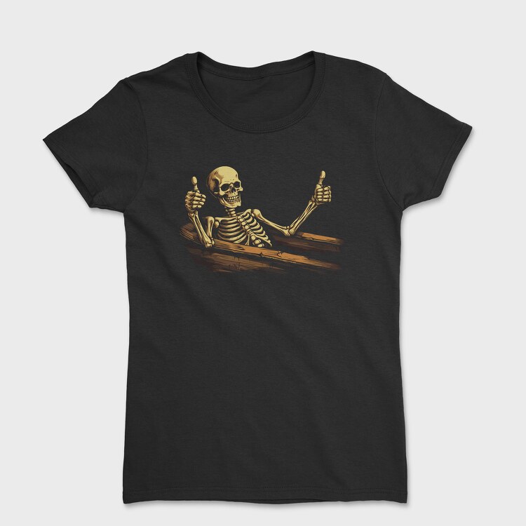 Coffin Skeleton Like, Women's T-Shirt
