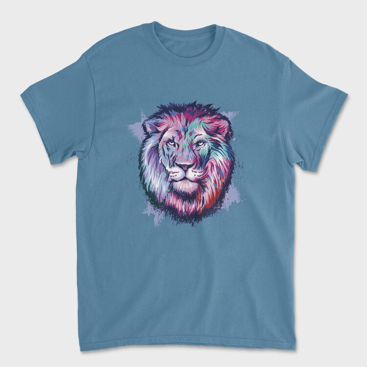 Color Lion, Унисекс Мъжка Тениска