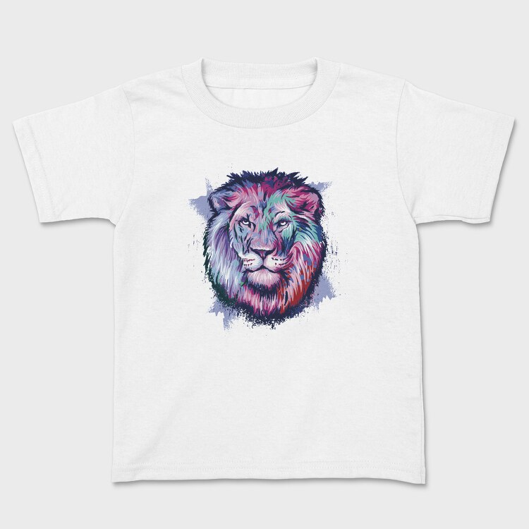 Color Lion, Kids' T-Shirt