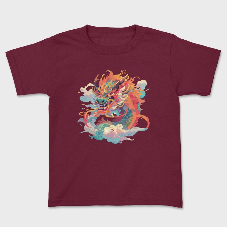 Colorful Dragon Chinese, Детска Тениска