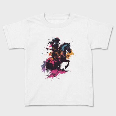 Colorful Horse, Kids' T-Shirt