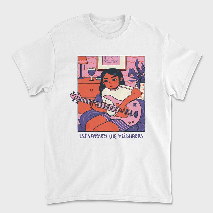 Comfy Chill Girl 3, Унисекс Мъжка Тениска