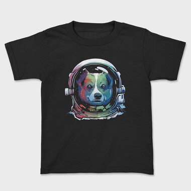 Corgi Space Rainbow, Kids' T-Shirt
