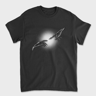 Creation Skeleton Hands, Unisex Men's T-Shirt