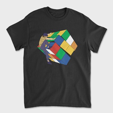Cube Climber, Unisex Men's T-Shirt