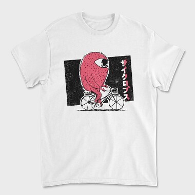 Cyclop Bike, Unisex Men's T-Shirt