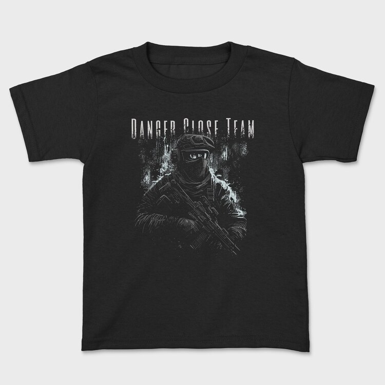 Danger Close Team, Kids' T-Shirt