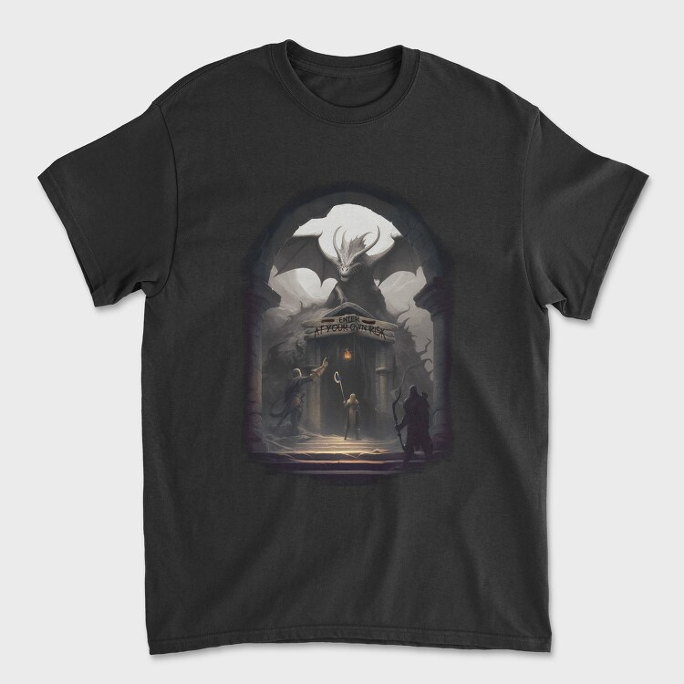Dangerous Dungeon, Unisex Men's T-Shirt