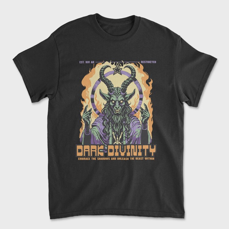 Dark Divinity, Unisex Men's T-Shirt