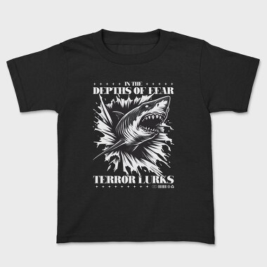 Kids' T-Shirt, Depths of Fear