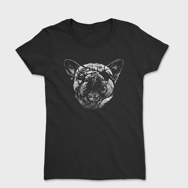 Dog Blindfold Portrait, Women's T-Shirt